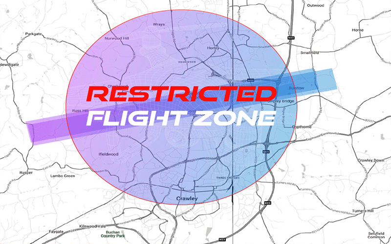 Restricted zone for zones 